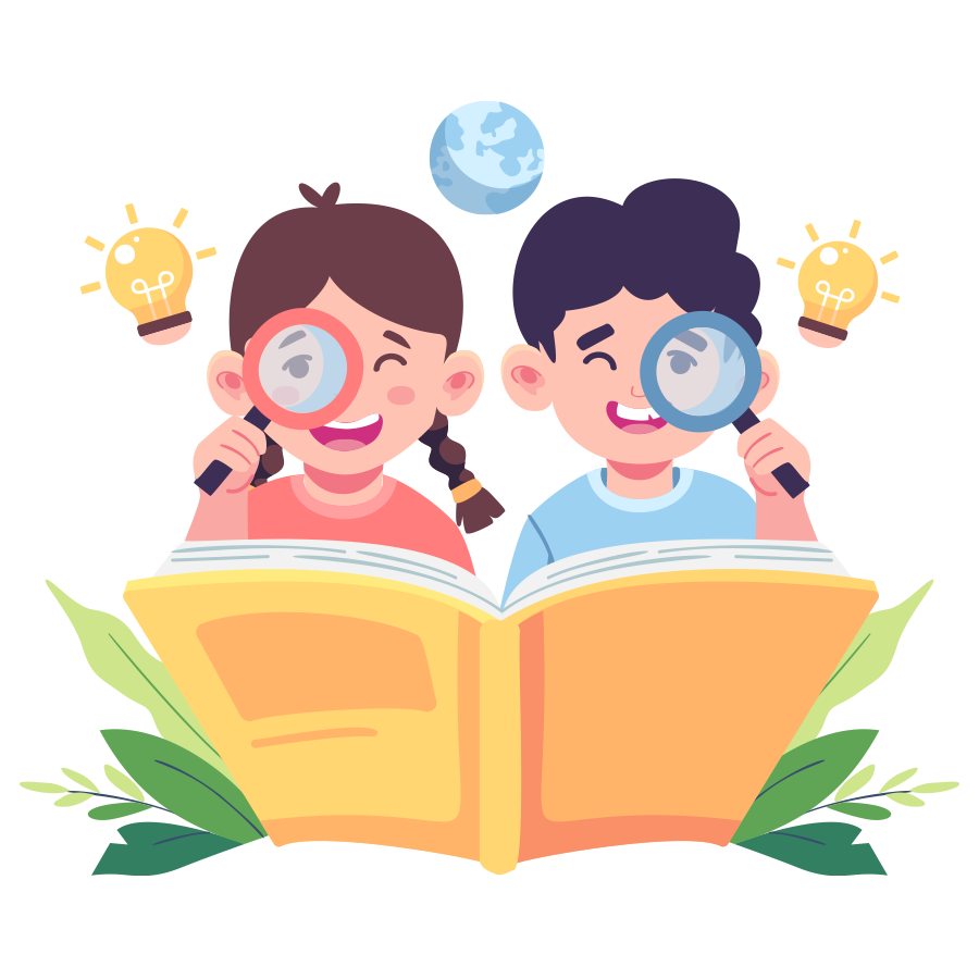 أطفال يتعلمون مع موهوب